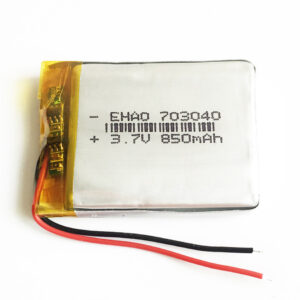 Batería recargable de polímero Lipo Li de 3,7 V 850 mAh 703040 para teléfono móvil GPS Mp3-