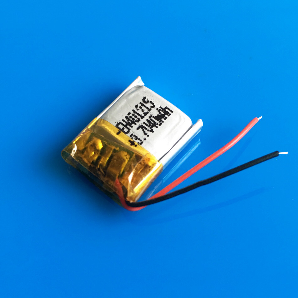 Batería recargable de polímero Li Po de 3,7 V 40 mAh para auricular mini cámara 401215- - Image 2