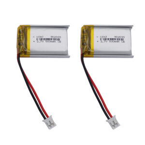 Batería Li 902030 Li-ion 2 pines JST-PH 2.0mm 2 piezas 3.7V 500mAh 1.85Wh-