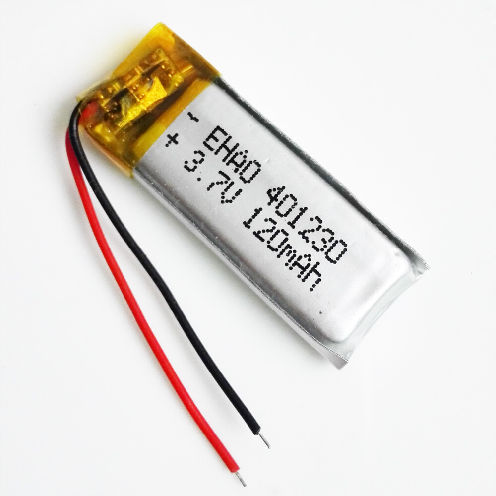 Batería recargable de polímero lipo lipo 3,7 V 401230 120 mAh para reloj auricular Mp3- - Image 2