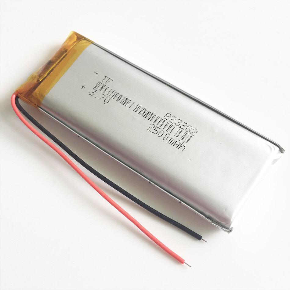 823282 3.7V 2500mAh Lipo Polímero Batería Recargable Para Tablet PC CÁMARA GPS- - Image 2