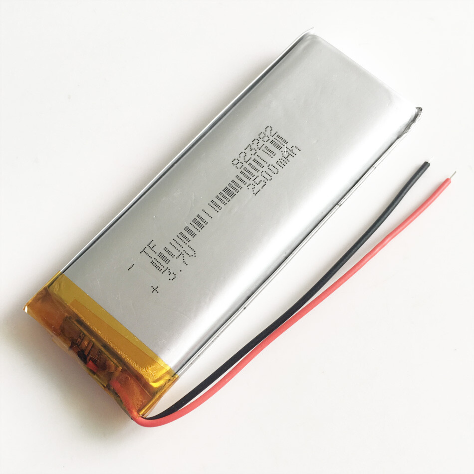 823282 3.7V 2500mAh Lipo Polímero Batería Recargable Para Tablet PC CÁMARA GPS- - Image 3