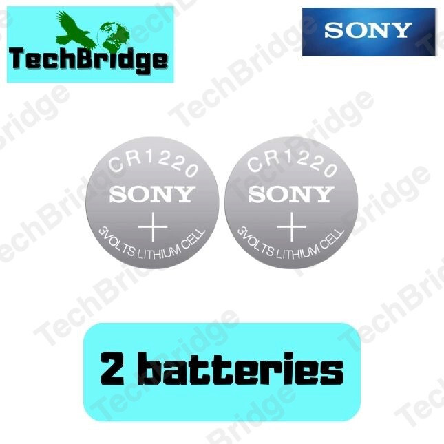 CR1220 SONY 3V Lithium Coin Button Cell Battery 2batteries - Image 2