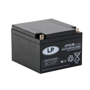 Batería de Respaldo Aplicaciones Marinas 12V, 28 Ah Sellada VRLA AGM Tecnología-