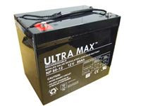 Autocaravana con batería de ocio 12V 80AH ULTRAMAX batería caravana, barco marino LV22MF-