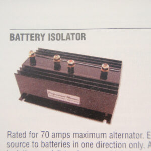 BATERÍA AISLADOR 70AMP 1 ALT 3 PILAS 175-01703 PROMARINER BARCO MARINO-