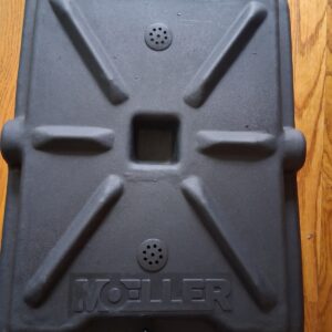 Moeller Roto-Molded Marine Battery Box (Two Standard Batteries, 16" x 12" x 9.5"