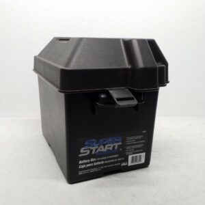 08800 Super Start Caja de Batería Marina para Grupo 24 Baterías Caja de Batería Negra-