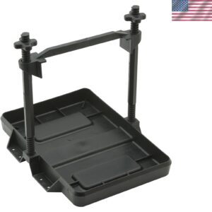 Heavy-Duty Rust-Proof Adjustable Battery Tray for Group 24 Marine Batteries