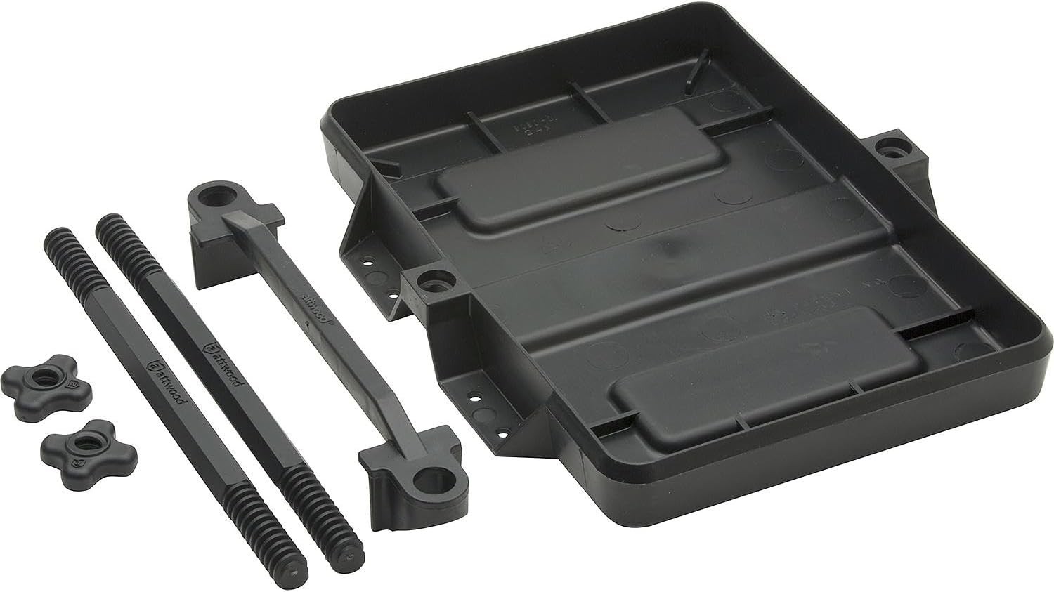 Heavy-Duty Rust-Proof Adjustable Battery Tray for Group 24 Marine Batteries - Image 3