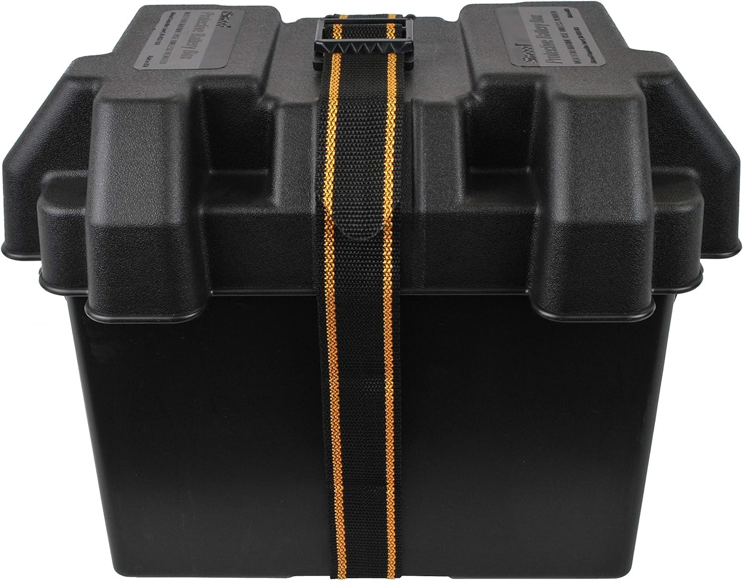 Marine-Grade Non-Vented Battery Box with Heavy-Duty Strap for Group 24 Batteries - Image 3