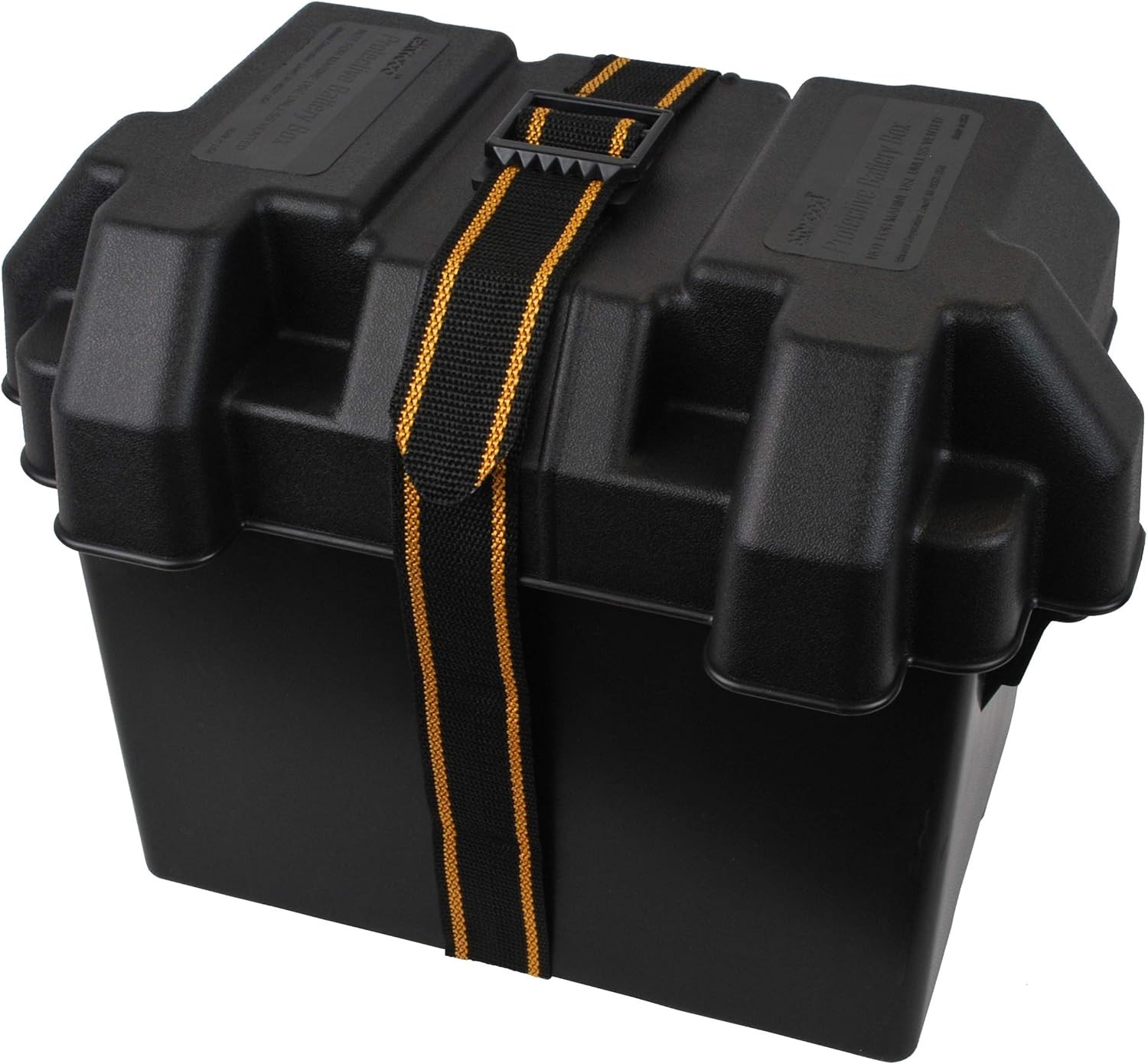 Marine-Grade Non-Vented Battery Box with Heavy-Duty Strap for Group 24 Batteries - Image 4
