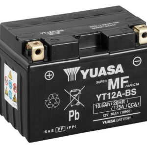 Batería de gel para motocicleta YUASA Suzuki GSXR750 2000-2007 CT12A-BS, YT12A-BS-