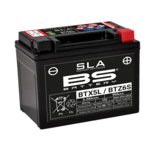 Batería BS BTX5L SLA Batería de motocicleta BS-BTX5L-