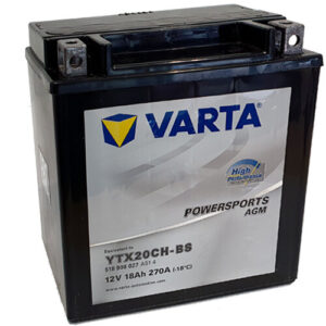 Batería moto VARTA TX20CH-BS / YTX20CH-BS AGM cerrada, 12V|18Ah|CCA:270-