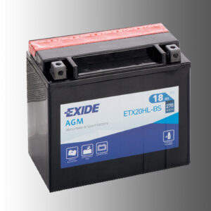 Batería de moto Exide ETX20HL-BS/YTX20HL-BS 12V 18Ah AGM VRLA sin mantenimiento-