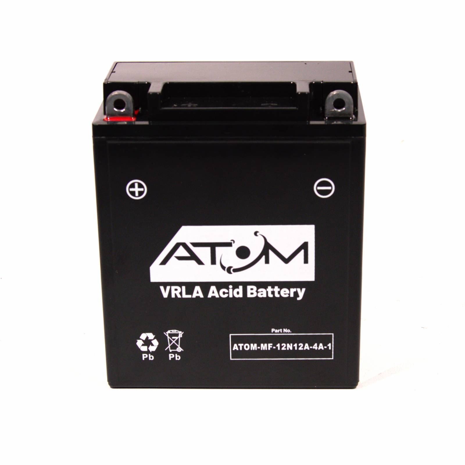 Batería de motocicleta Atom AGM 12N12A-4A-1 para Honda GB 500 1989-1990- - Image 3