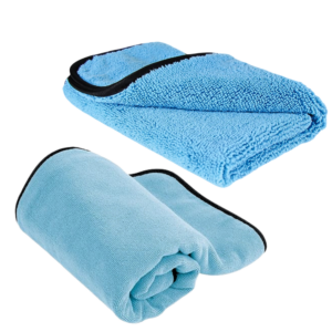 Pack de 2 Paños de Microfibra Milagrosos 60×90 cm – Secado y Limpieza de Coche de Felpa Grande-