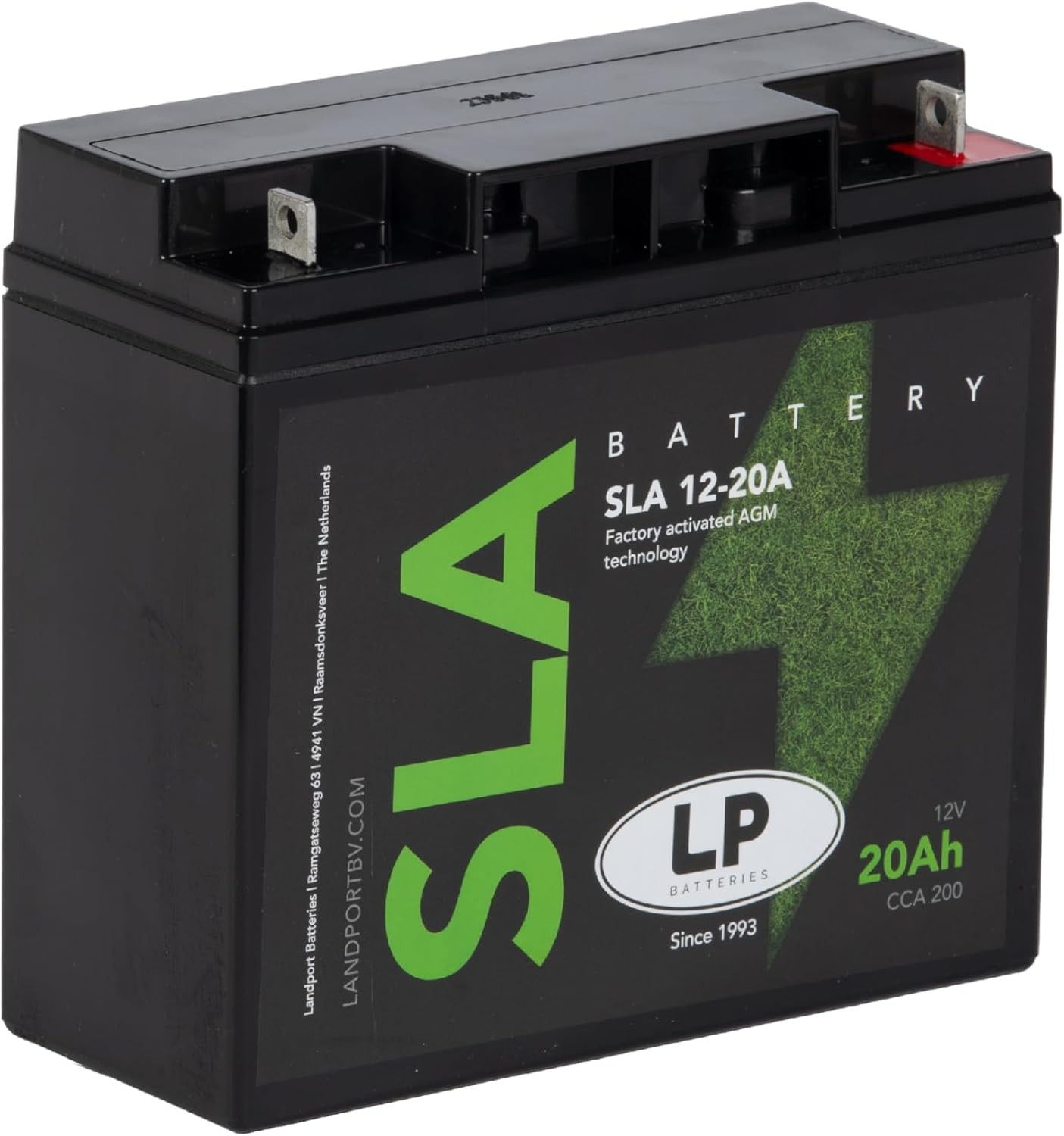 Moto, L&G SLA 12-20A LP Batería 12V, 180CCA Se Adapta a BMW K 75 RT (K569) 1991-96-