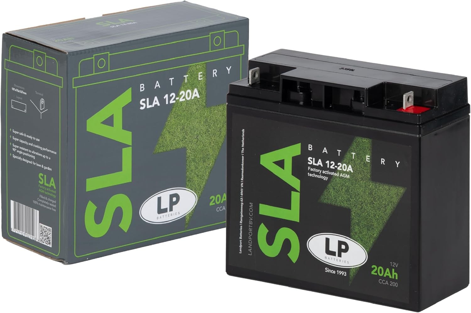 Moto, L&G SLA 12-20A LP Batería 12V, 180CCA Se Adapta a BMW K 75 RT (K569) 1991-96- - Image 2