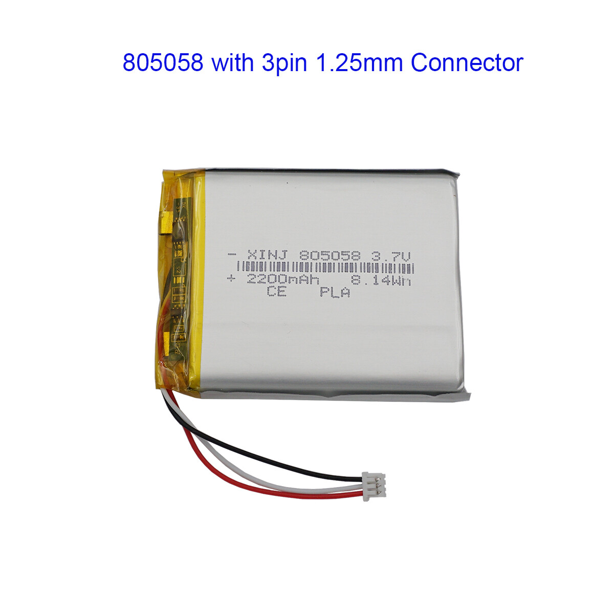 Batería Li 3.7V 2200mah 8.14Wh 805058 repuesto para simulador de golf Skytrak-