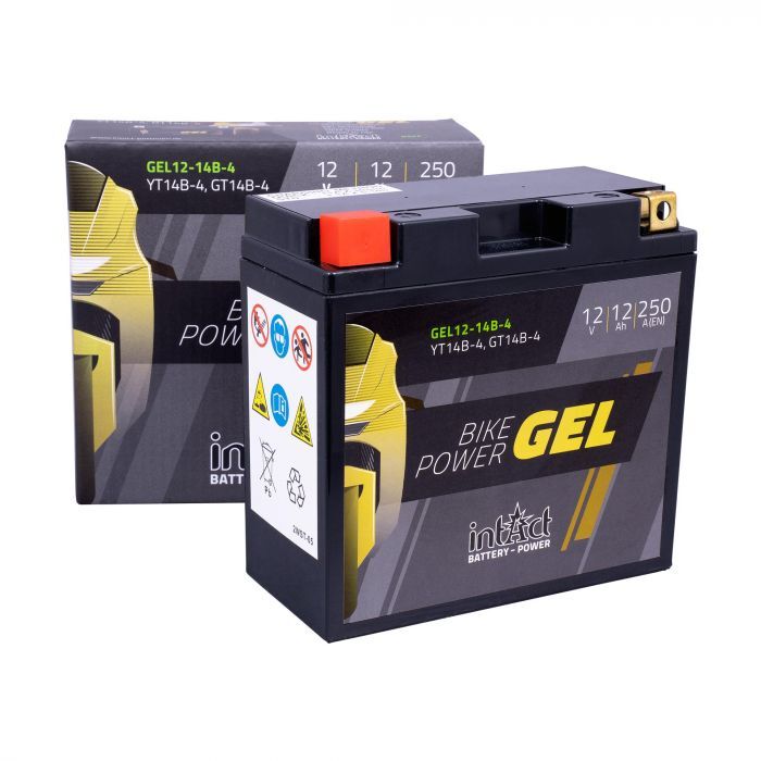 BATERÍA GEL POTENCIA MOTO RENDIMIENTO INTACTO YT14B-4 / GT14B-4- - Image 2