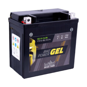 Batería intAct (YTX14-BS / 51214) - Sellada Moto Gel Bicicleta - Batería de alimentación-