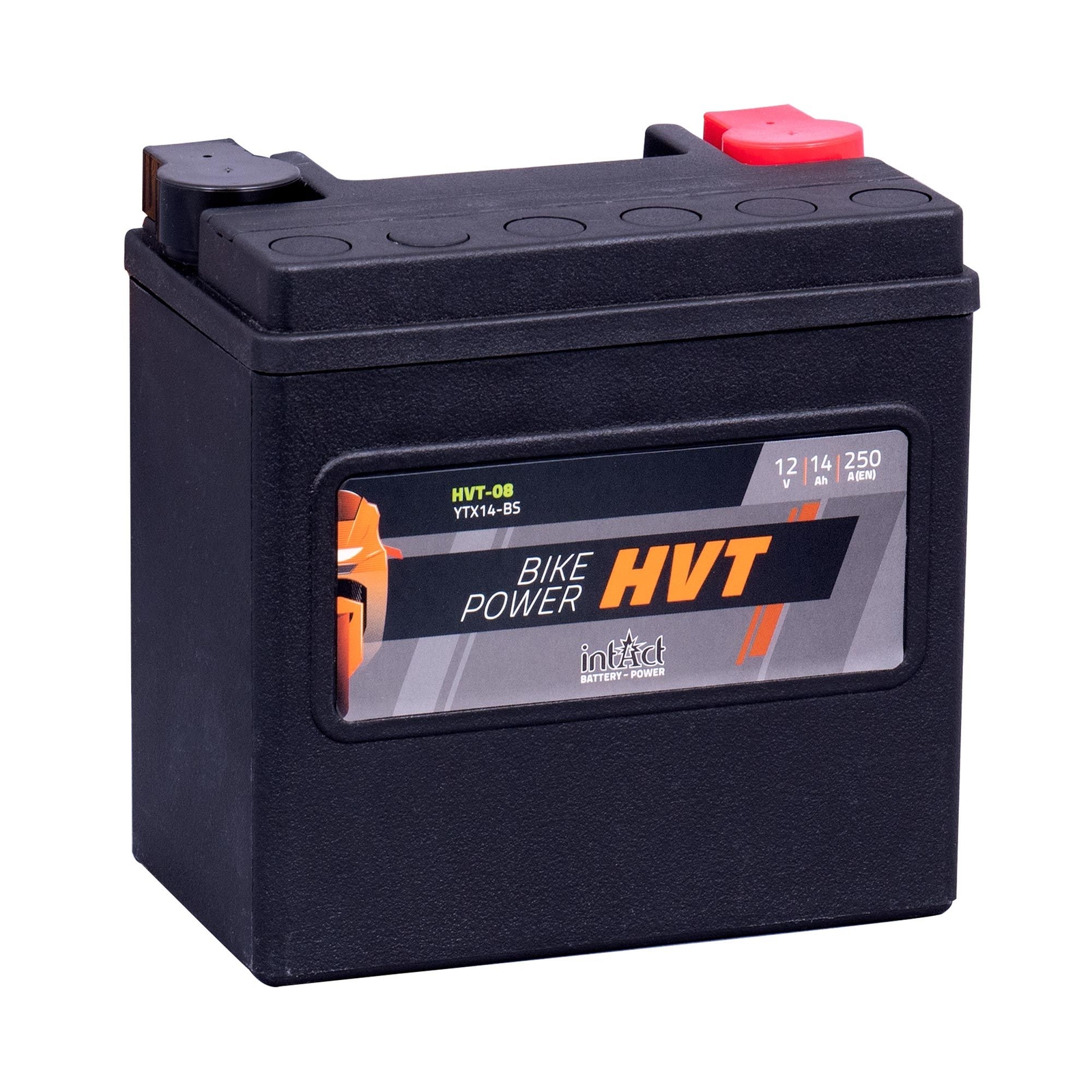Batería de alimentación de bicicleta HVT activada sellada intAct YTX14-BS/65948-00-
