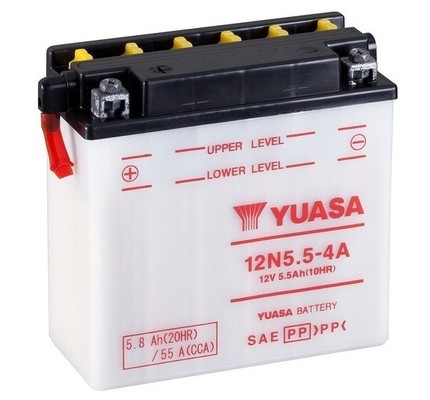 Batería Original Yuasa 12N5.5-4A Alta Potencia Bicicleta Moto 12N5.54A- - Image 3