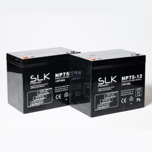 PACK 2 SLK 12v 75AH MOVILIDAD SCOOTER SILLA DE RUEDAS BATERÍAS ACTUALIZACIÓN 70ah 72ah 73ah-
