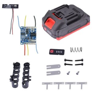Estuche de batería Estuche de batería 1 placa de carga para herramientas eléctricas de PCB de iones de litio serie 5-