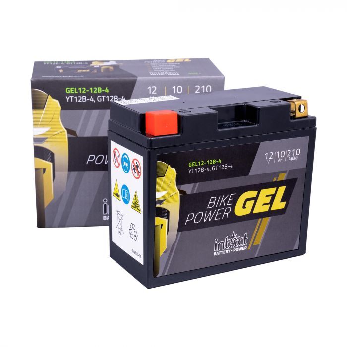 BATERÍA GEL POTENCIA MOTO RENDIMIENTO INTACTO YT12B-4 / GT12B-4- - Image 2