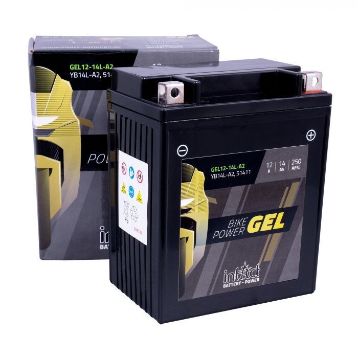 BATERÍA GEL POTENCIA MOTO RENDIMIENTO INTACTO YB14L-A2 / 51411- - Image 2