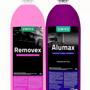 Vonixx Alumax + Removex Vintex Kit Desengrasante Descalcificador Limpiador 2x1.5L Resistente-