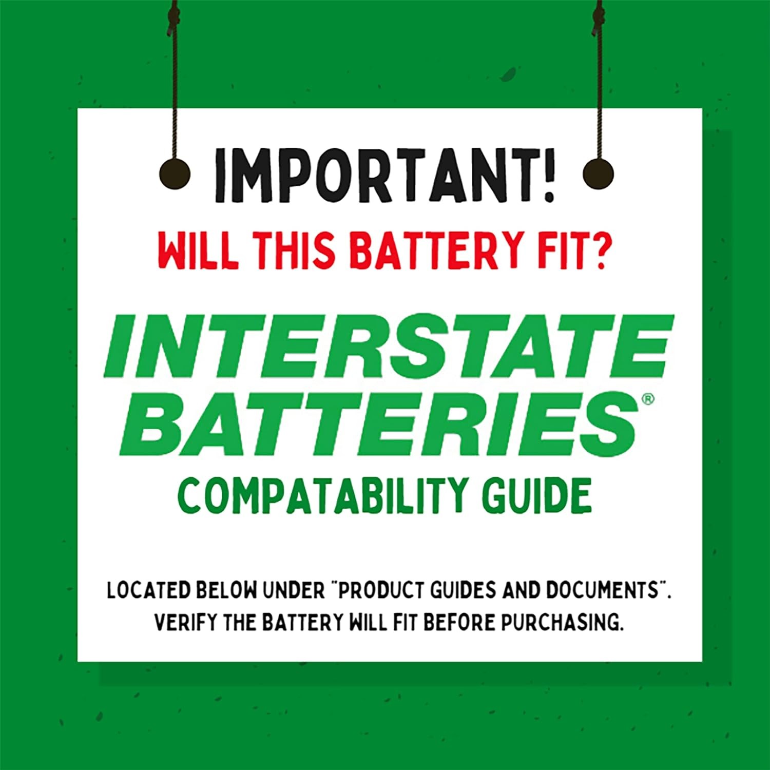 Interstate Batteries 12V 8Ah Battery (SLA1075) Sealed Lead Acid Rechargeable... - Image 2