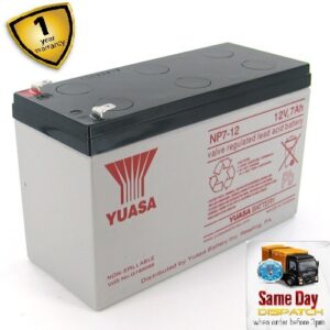 YUASA NP7-12. 12V 7Ah VRLA SLA CALIDAD PREMIUM BATERÍAS RECARGABLES SELLADAS-