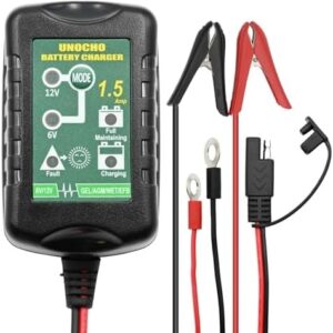 Cargador de goteo para mantenimiento de batería automático 6V 12V 15A-
