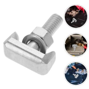 2 Piezas Terminal Automotriz Herramienta Batería Pernos Tuercas Baterías Accesorios-