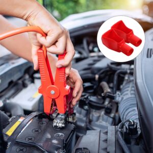 4 Piezas Terminales de Batería de Coche Cubierta Automotriz Baterías Accesorios-