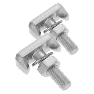 2 Piezas Reemplazar Baterías Perno Accesorios Piezas Automotrices Cuerpo Tornillos-