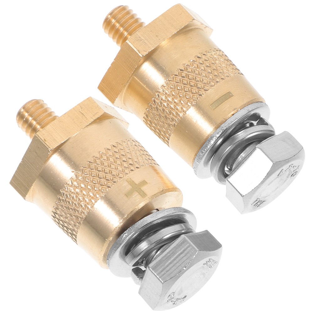 2 Pcs Electrical Wire Connectors Batteries Accessories Automotive Car - Image 3