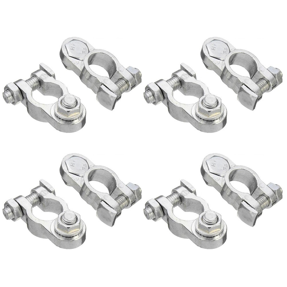 8 Piezas Soporte de Batería Universal 12V Práctico Clip de Terminal de Batería Clip de Batería- - Image 3
