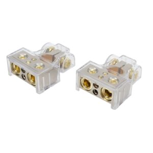 Terminales de batería automotriz 2 piezas conectores de terminales de batería 0/2/4/6/8 AWG con-
