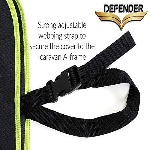 Cubierta de enganche de remolque verde universal para caravana Defender accesorios de remolque protector- - Image 3