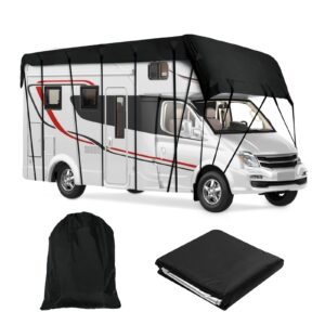 Cubierta de caravana impermeable 210D tela Oxford techo RV, 7m x 3m UV-