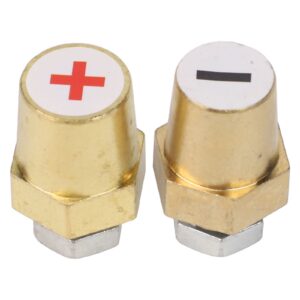 Automotive Battery Adapter Terminals 2PCS Brass for Secure Connections