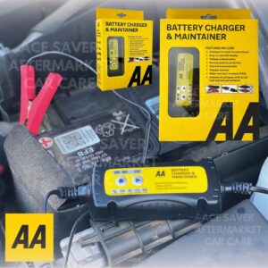 Cargador de batería inteligente y mantenedor de cables AA Car 1.5A 6V 12V-