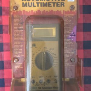 NUEVO MULTÍMETRO AUTOMOTRIZ VINTAGE OTC TOOLS 3495 SERIE 50 Y CABLES DE PRUEBA NOS EE. UU.-