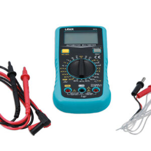 Herramientas Láser 9078 Multímetro Automotriz CAT III 600V AC DC Cables de Prueba Retención de Datos-