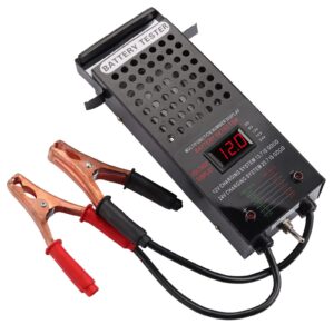AUTTGINN 6-24V Car Battery Load Tester Automotive Diagnostic Tool LCD Display